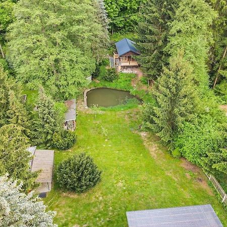 Appartamento Tiny House Am Teich Garnsdorf Esterno foto