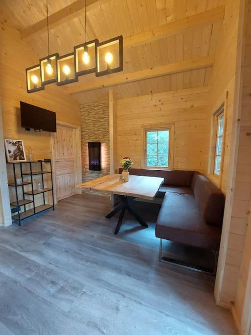 Appartamento Tiny House Am Teich Garnsdorf Esterno foto