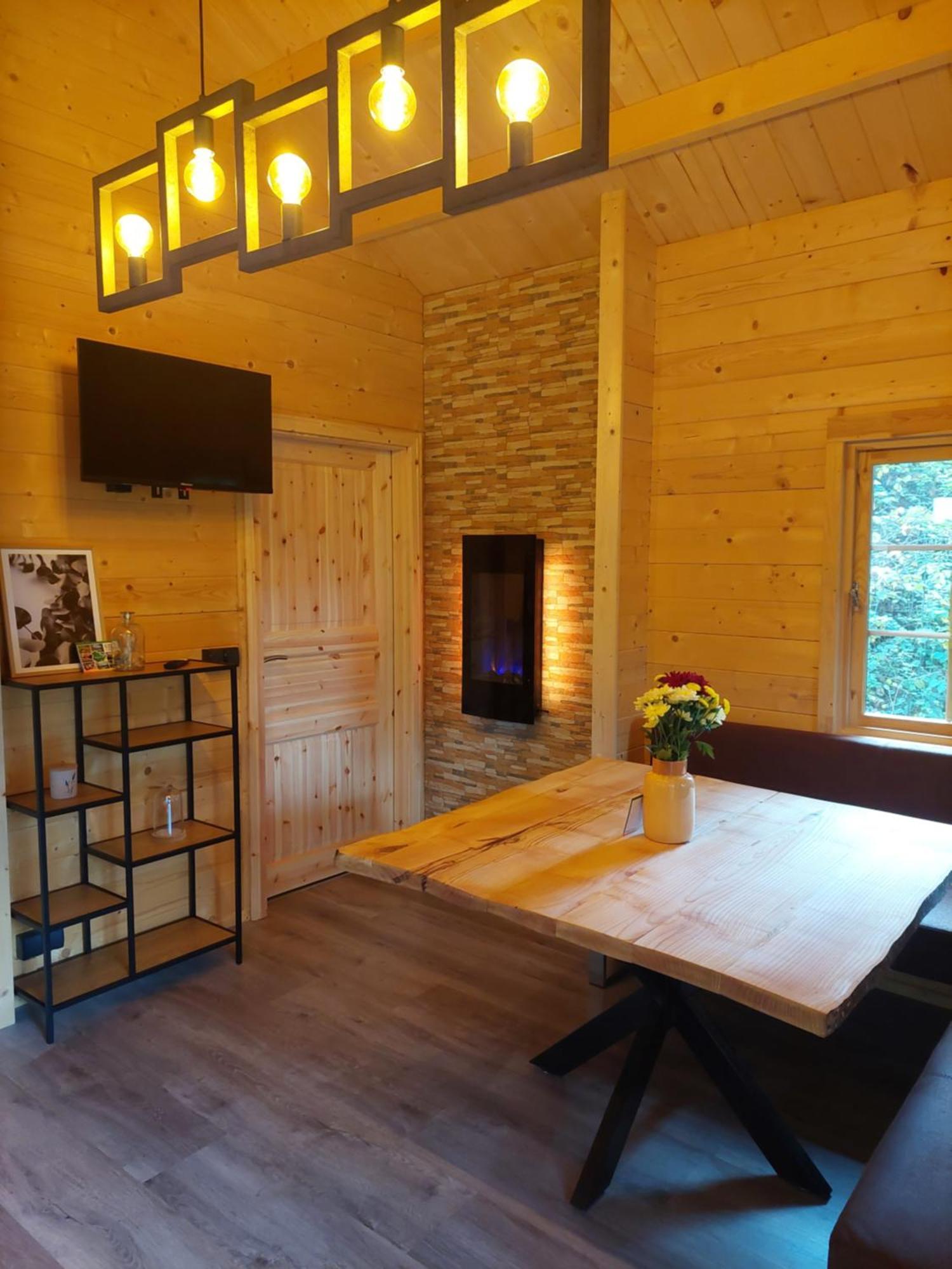 Appartamento Tiny House Am Teich Garnsdorf Esterno foto