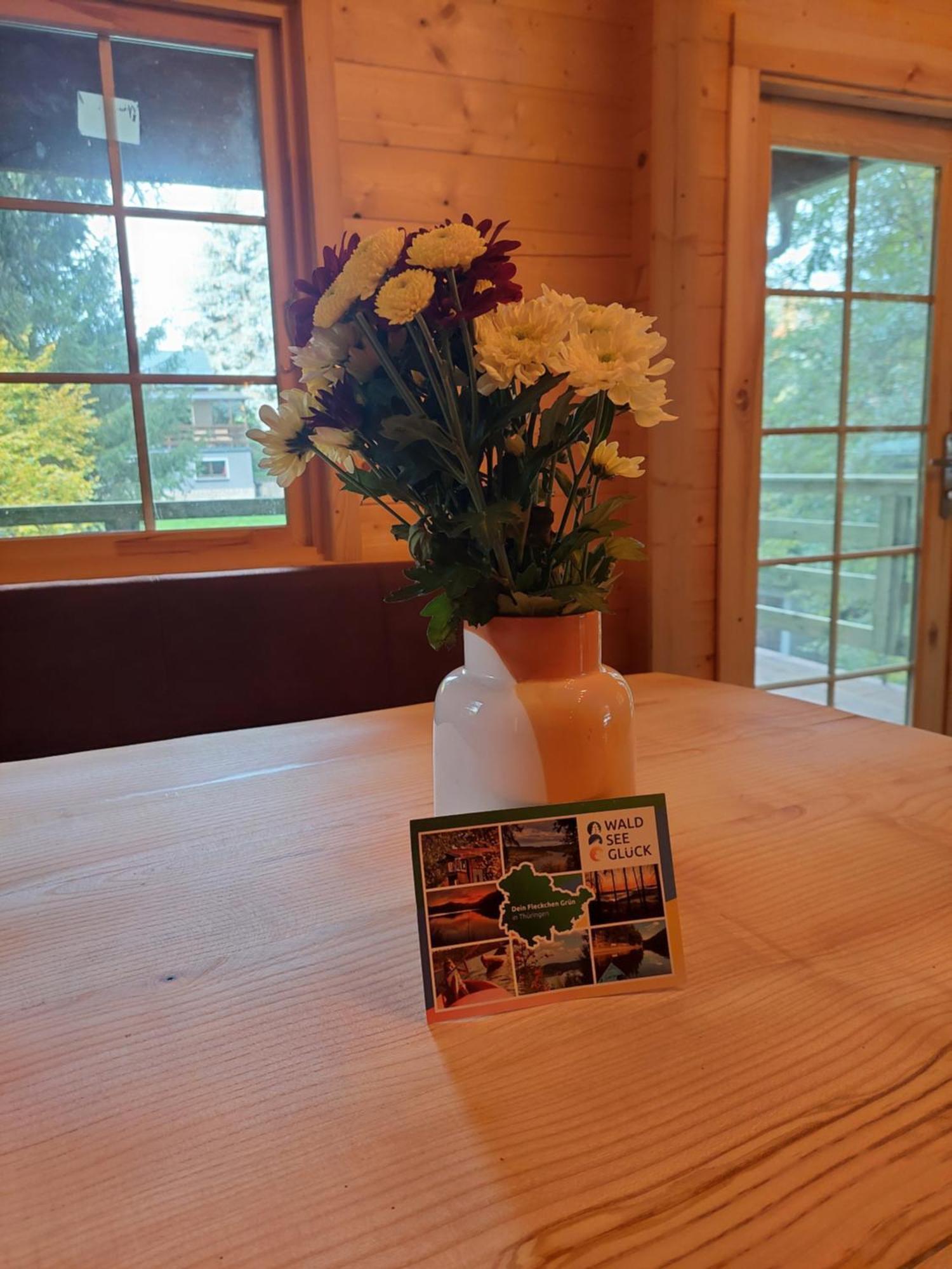 Appartamento Tiny House Am Teich Garnsdorf Esterno foto